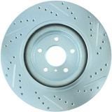 StopTech 227.42100R - Select Sport Drilled and Slotted Brake Rotor; Front Right