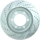 StopTech 227.44129L - Select Sport Drilled and Slotted Brake Rotor; Front Left