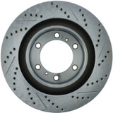 StopTech 227.44174R - Select Sport Drilled and Slotted Brake Rotor; Front Right StopTech 227.44174R - Select Sport Drilled and Slotted Brake Rotor; Front Right