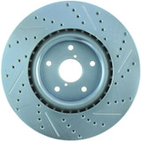 StopTech 227.47022R - Select Sport Drilled and Slotted Brake Rotor; Front Right StopTech 227.47022R - Select Sport Drilled and Slotted Brake Rotor; Front Right