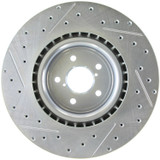 StopTech 227.47019L - Select Sport Drilled and Slotted Brake Rotor; Front Left