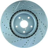 StopTech 227.47022L - Select Sport Drilled and Slotted Brake Rotor; Front Left