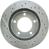 StopTech 227.65013L - Select Sport Drilled and Slotted Brake Rotor; Front Left