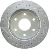 StopTech 227.66009L - Select Sport Drilled and Slotted Brake Rotor; Front Left