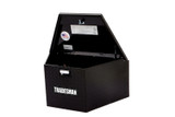 Tradesman 76120 - Aluminum Trailer Tongue Storage Box (16in.) - Black