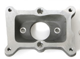 Trans-Dapt Performance 2041 - 1-1/4 IN. TALL, HOLLEY 2BBL TO CHEVY STRAIGHT 6 MANIFOLD CARBURETOR ADAPTER -CAST ALUMINUM