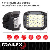 TrailFX PODSIDEF - Driving/ Fog Light - LED