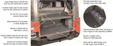 Tuffy Security 173-01 - Deluxe Cargo Enclosure - 07-10 Wrangler JK Rear Seats Must Be Removed on 2-Door Models Black  Security Products