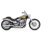 Vance & Hines 16337 - HD Dyna 91-17 3In Twin Slash Slip PCX Slip-On Exhaust