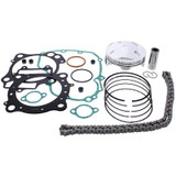 Vertex Pistons VTKTC23549A - 06-14 TRX 450 ER/06-09 TRX 450 R Top End Piston Kit