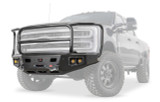 Warn 110630 - ASCENT HD BUMPER FORD SUPERDUTY WITH FULL GUARD