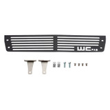 Wehrli WCF100291-FTB - 15-19 GMC Sierra 6.6L LML/L5P Duramax Bumper Grille - Fine Texture Black Powder Coat Finish