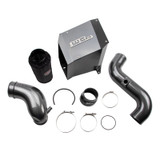 Wehrli WCF100301-CRO - 2004.5-2005 Chevrolet LLY Duramax 4in Intake Kit with Air Box Stage 2 - Chevy Orange