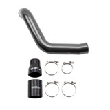 Wehrli WCF100355-CRO - 2004.5-05 Chevrolet LLY 6.6L Duramax Passenger Side 3in Intercooler Pipe - Chevy Orange