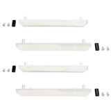 Wehrli WCF100391 - 2020+ GMC 2500/3500HD Fender Flare Marker Light Delete Kit w/o Logo - Raw Finish