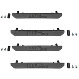 Wehrli WCF100392 - 2020+ GMC 2500/3500HD Fender Flare Marker Light Delete Kit w/Logo - Fine Texture Black