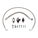 Wehrli WCF100372 - Chevrolet 6.6L Duramax L5P S400 Single Turbo Oil Line Kit