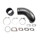Wehrli WCF100417-CR - 11-16 Chevrolet 6.6L LML Duramax 5in Intake Horn - Candy Red