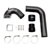 Wehrli WCF100528-CT - 03-07 Cummins 5.9L D/S 3.5in. Intake Horn IC Pipe - Candy Teal