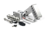 Weigh Safe LTB4-2.5-KA - 180 Hitch 4in Drop Hitch & 2.5in Shank (10K/18.5K GTWR) w/WS05 - Aluminum