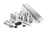 Weigh Safe WS10-2-KA - 10in Drop Hitch w/Built-in Scale & 2in Shank (10K/12.5K GTWR) w/WS05 - Aluminum