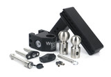 Weigh Safe SWS8-2.5-KA - 8in Drop Hitch w/Built-in Scale & 2.5in Shank (10K/22K GTWR) w/WS05 - Steel