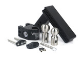 Weigh Safe SWS8-2.5 - 8in Drop Hitch w/Built-in Scale & 2.5in Shank (10K/22K GTWR) - Steel