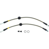 StopTech 950.33516 - 09 Audi A4 Sedan / 08-10 A5-S5 Rear Stainless Steel Brake Line Kit