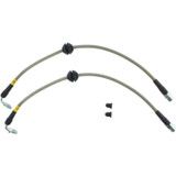StopTech 950.33005 - 07-08 Audi RS4 Front Stainless Steel Brake Line Kit