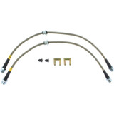 StopTech 950.33024 - 08-12 VW Golf R32/Golf R Front Stainless Steel Brake Line Kit