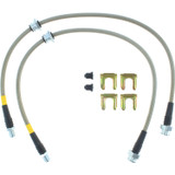 StopTech 950.42013 - 89-98 Nissan 240SX (5 Lug w/ 300ZX Upgrade) Front Stainless Steel Brake Lines StopTech 950.42013 - 89-98 Nissan 240SX (5 Lug w/ 300ZX Upgrade) Front Stainless Steel Brake Lines
