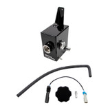 Wehrli WCF100710-GB - 17-19 Chevrolet L5P Duramax Twin Turbo Style Coolant Tank Kit - Gloss Black