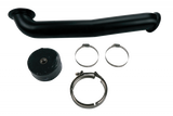 Wehrli WCF100811 - GMC/Chevrolet LLY/LBZ/LMM Duramax 6.6L w S400 Single Turbo 3in Down Pipe - Black