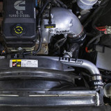Wehrli WCF100867-GB - 13-15 Dodge Cummins 6.7L w/Dual Radiator Upper Coolant Pipe - Gloss Black
