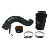 Wehrli WCF100863-FTB - 07.5-09 Dodge 6.7L Cummins 4in Intake Kit - Fine Texture Black