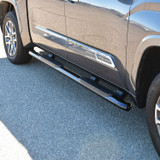Westin 21-24235 - 2022 Toyota Tundra CrewMax PRO TRAXX 4 Oval Nerf Step Bars - Black