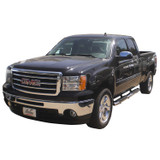 Westin 21-53710 - 2014-2018 Chevrolet/GMC Silverado Sierra 1500 Dbl Cab PRO TRAXX 5 Oval Nerf Step Bars - SS