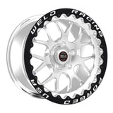 Weld 77MP510G55G - S77 15x10.33 / 5x135 BP / 5.5IN BS Polished Wheel (Med Pad) - Single Beadlock