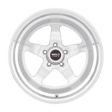 Weld S10508073450 - S105 20x8 Ventura 5x127 ET00 BS4.50 Gloss Silver MACH DIA 78.1
