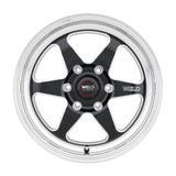 Weld S15670084P25 - S156 17x10 Ventura 6 Drag 6x139.7 ET25 BS6.50 Gloss BLK MIL DIA 106.1