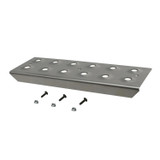 Westin 56-100011 - 11in Step Plate w/screws (Set of 2)- Stainless Steel