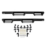 Westin 56-132952 - 07-18 Jeep Wrangler JKU 4dr. HDX Stainless Drop Nerf Step Bars - Tex. Blk