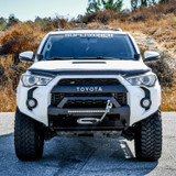 Westin 58-411155ABK - 14-20 Toyota 4Runner Pro-Series Front Bumper w/Angular Bull Bar - Textured Black