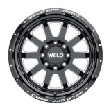Weld W10200026475 - Off-Road W102 20X10 Stealth 5X114.3 5X127 ET-18 BS4.75 Gloss Black MIL 78.1