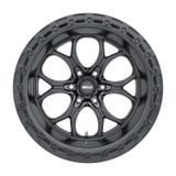 Weld W10809089500 - Off-Road W108 20X9 Ledge 6X135 ET00 BS5.00 Satin Black / Black Ring 87.1
