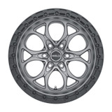 Weld W10700089475 - Off-Road W107 20X10 Ledge 6X135 ET-18 BS4.75 Satin Gun / Black Ring 87.1