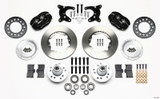 Wilwood 140-11023 - Forged Dynalite Front Kit 11.00in 65-72 CDP A Body - 10in Drum