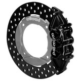 Wilwood 140-16633-D - 2014+ Polaris RZR XP 1000 Rear Kit 11.25in Drilled - Black