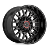 XD Wheels XD84221087318N - Xd842 Snare 20X10 Gloss Black Gray Tint