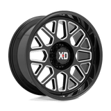 XD Wheels XD84929063318 - Xd849 Grenade Ii 20X9 Gloss Black Milled